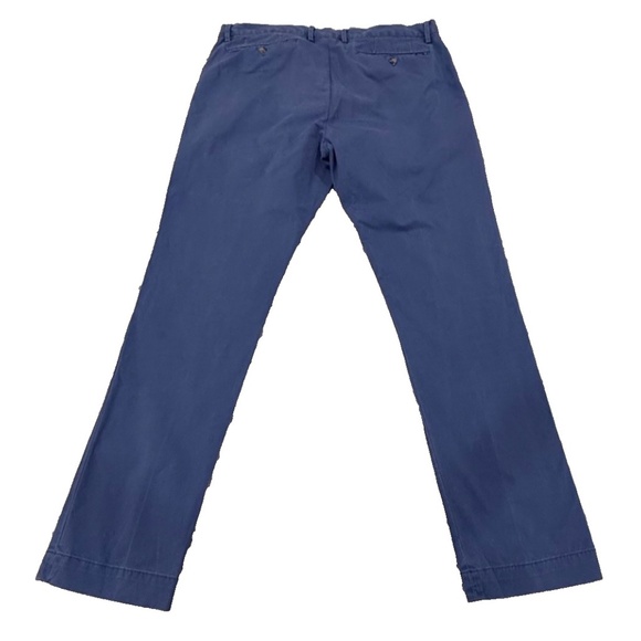 Polo Ralph Lauren Stretch Slim Fit Mens Chino Casual Golf Pants; Blue Size 36/32 - Picture 10 of 13
